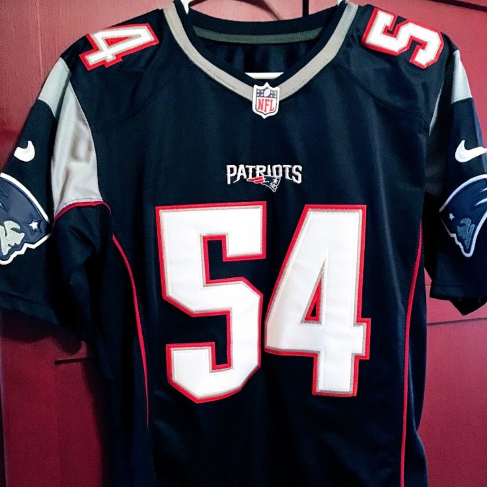 New England Patriots jersey, WM M, T Bruschi